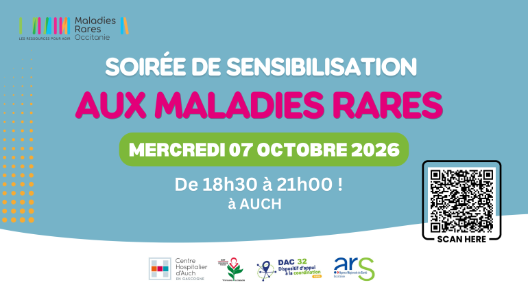Soirée de sensibilisation aux maladies rares à AUCH