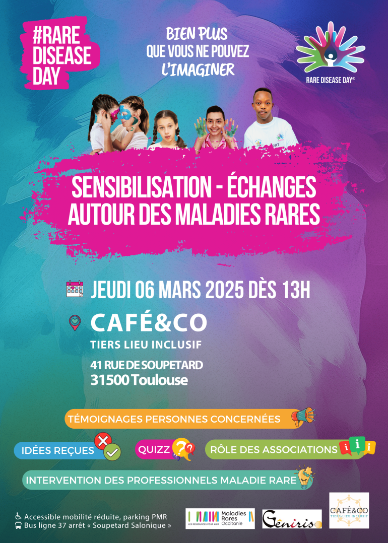 Journée Internationale des Maladies Rares 2025  – Sensibilisation & Échanges